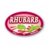 Rhubarb Full Color Oval Merchandising Labels - Copyright - A1PKG.com SKU -  33135