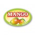 Mango Full Color Oval Merchandising Labels - Copyright - A1PKG.com SKU -  33137