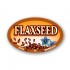 Flaxseed Full Color Oval Merchandising Labels - Copyright - A1PKG.com SKU -  33145