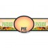 Pie Full Color Strap Merchandising Label Copyright A1PKG.com - 35001