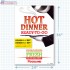 Foodland- Hot Dinner For 4 Ready To Go Signicade Merchandising Graphics copyright A1pkg.com SKU 66502