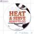 Heat and Serve Ready to Go Full Color Circle Merchandising Labels - Copyright - A1PKG.com SKU # 66512