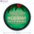 Great For Holiday Entertaining Circle Merchandising Labels - Copyright - A1PKG.com SKU # 90226
