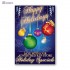 Happy Holiday Merchandising Poster Copyright A1PKG.com - 90302