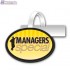Manager's Special Merchandising Oval Shelf Dangler - Copyright - A1PKG.com - 16839