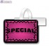 Pink Special 3D Starburst Merchandising Rectangle Shelf Dangler - Copyright - A1PKG.com - 16019