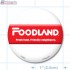 Foodland TOMA Full Colour Circle Merchandising Label Copyright A1PKG.com - 03003-FDL